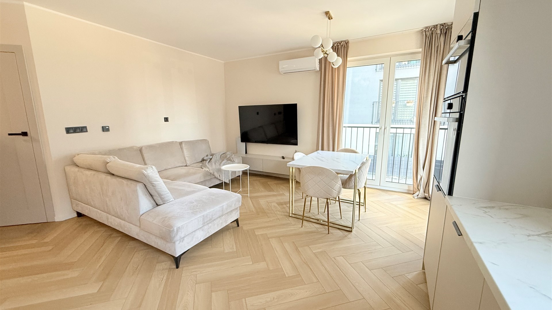 Apartament gotowy do zamieszkania 3-pokojowy 